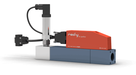 集成(chéng)了Flow Measurement red-y智能背壓控制器(qì)GSB的電子壓力控制器